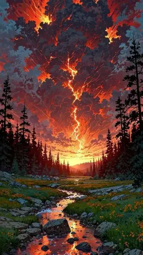 The Burning Forest